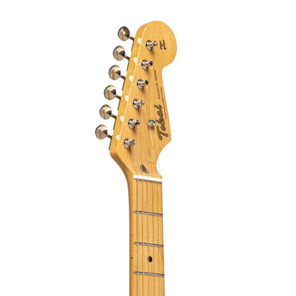 TOKAI TST95 GS/M Vintage solid body electric guitar, maple fingerboard, Gold Sunburst finish + case
