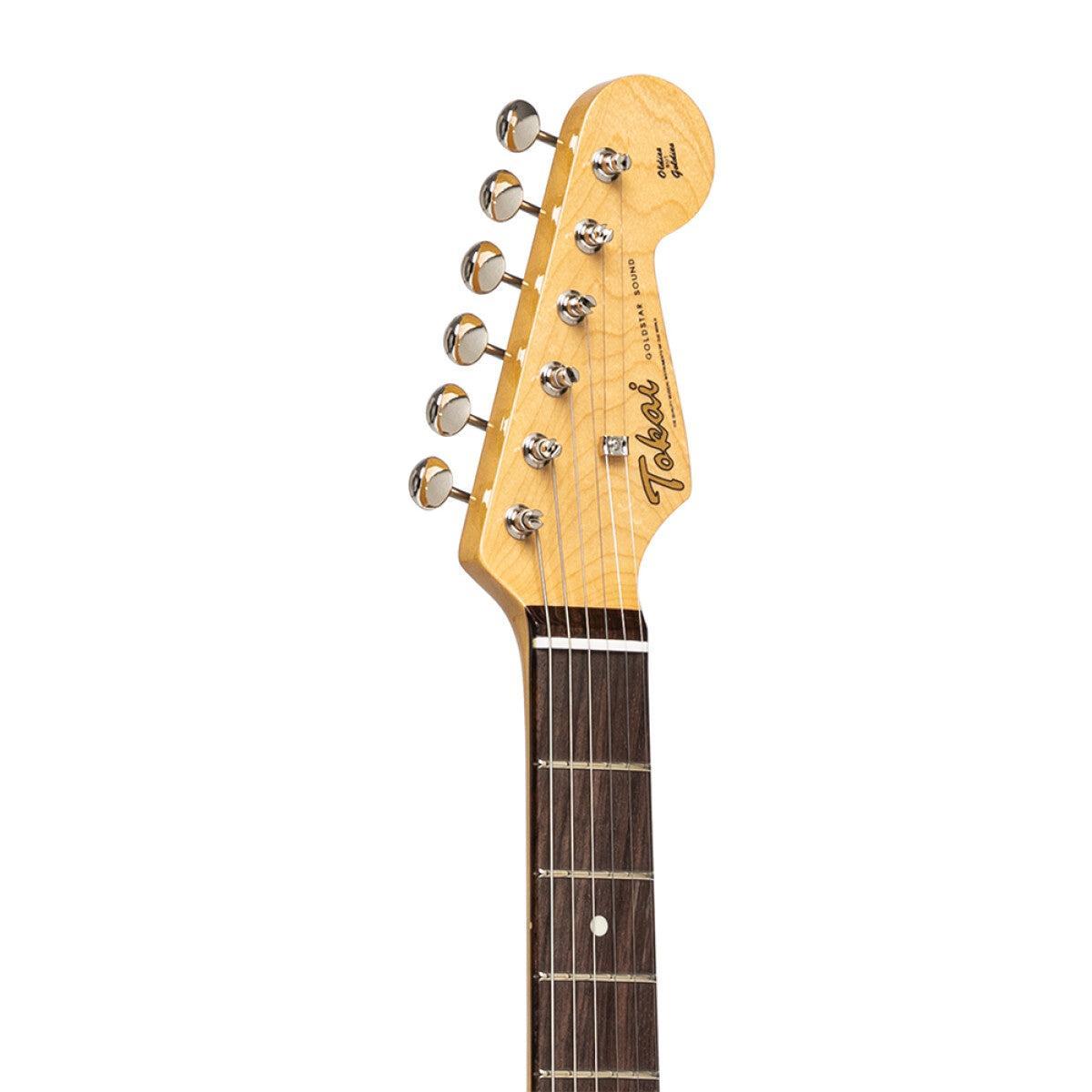 TOKAI TST95 OWB/R Vintage solid body electric guitar, rosewood fingerboard, Off White Blonde finish + case