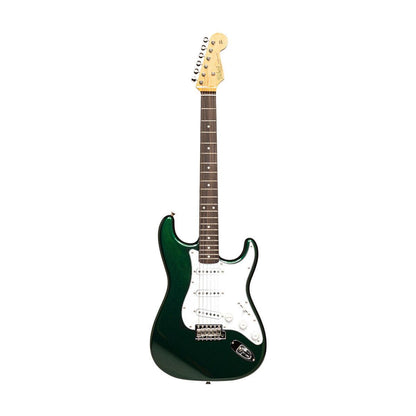 TOKAI TST95 SGM/R Vintage solid body electric guitar, rosewood fingerboard, Sherwood Green Metallic finish + case