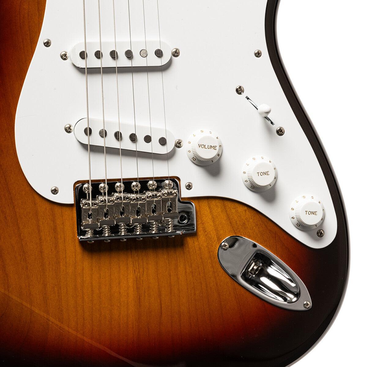 TOKAI TST95 YS/M Vintage solid body electric guitar, maple fingerboard, Yellow Sunburst finish + case