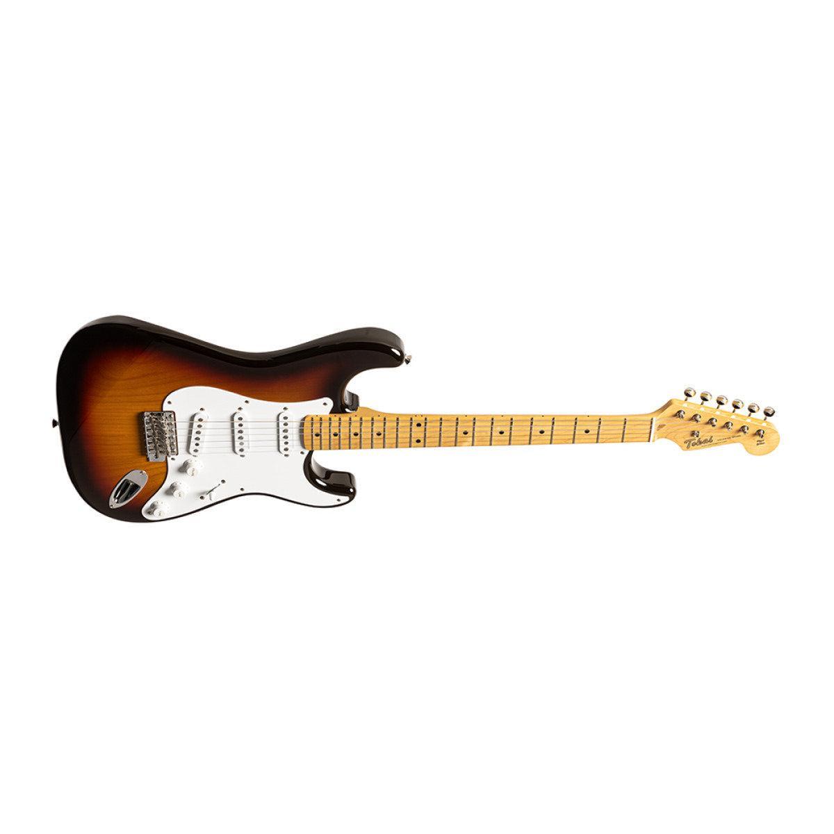 TOKAI TST95 YS/M Vintage solid body electric guitar, maple fingerboard, Yellow Sunburst finish + case