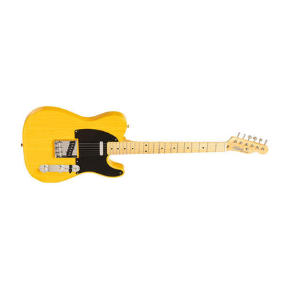 TOKAI TTE118 BTB/M Vintage solid body electric guitar, maple fingerboard, Butter Scotch Blond finish + case