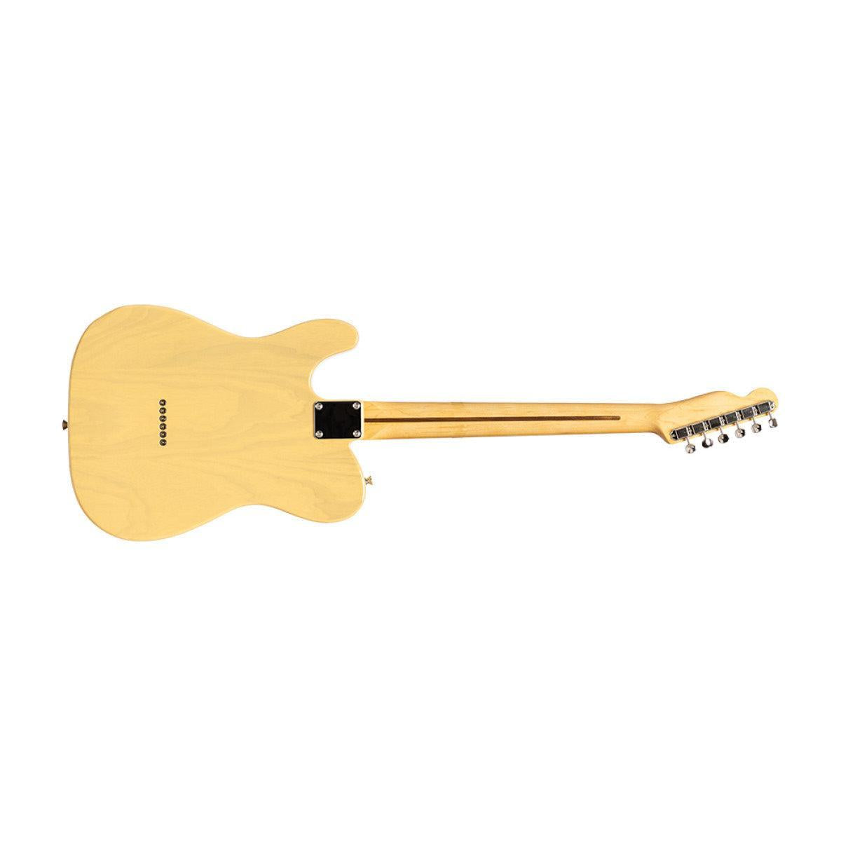 TOKAI TTE118 OWB/M Vintage solid body electric guitar, maple fingerboard, Off White Blond finish + case
