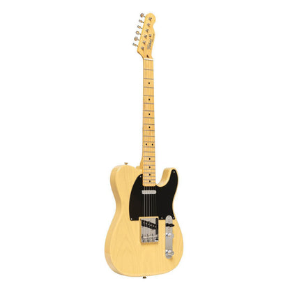 TOKAI TTE118 OWB/M Vintage solid body electric guitar, maple fingerboard, Off White Blond finish + case