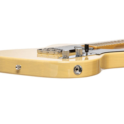 TOKAI TTE118 OWB/M Vintage solid body electric guitar, maple fingerboard, Off White Blond finish + case