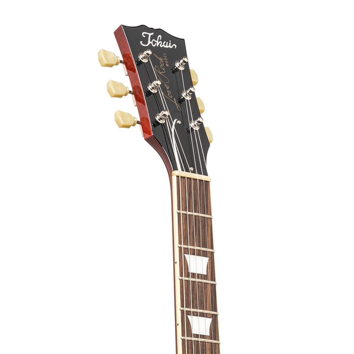 TOKAI ULS136F CS Vintage solid body electric guitar, Cherry Sunburst finish + case
