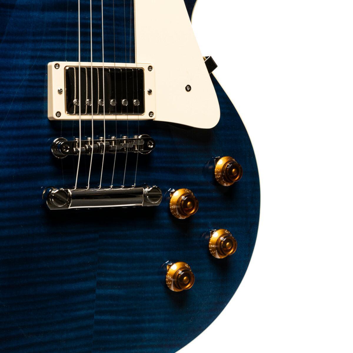 TOKAI ULS136F IB Vintage solid body electric guitar, Indigo Blue finish + case