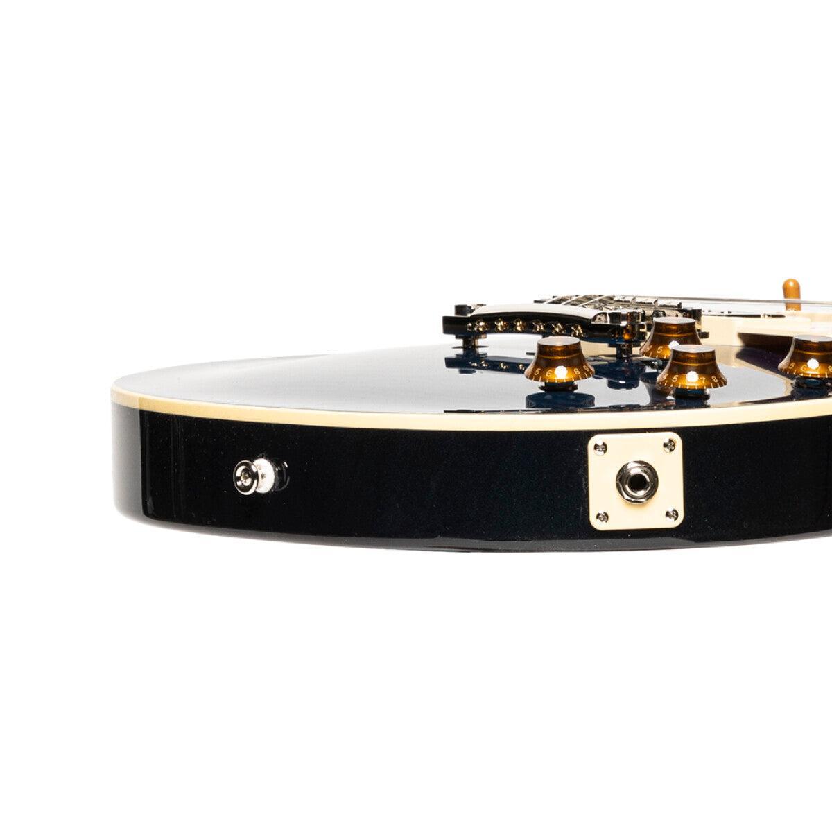 TOKAI ULS136F IB Vintage solid body electric guitar, Indigo Blue finish + case