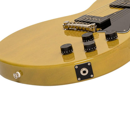 TOKAI ULSS124 SYW Vintage massiv elguitar i See-Through Yellow finish med kasse