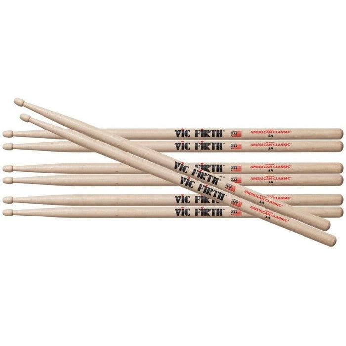 Vic Firth 5A Value Pack 3+1