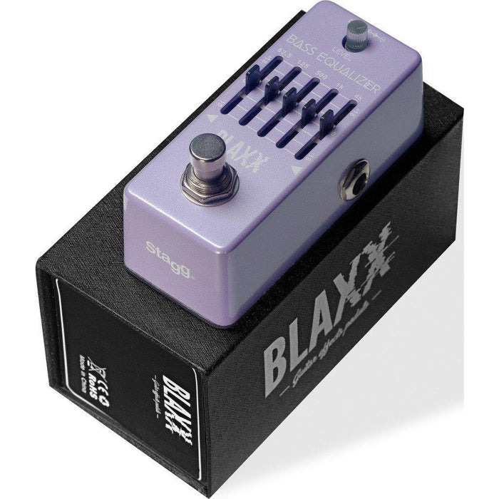 Blaxx 5-Band Bass Equalizer Pedal