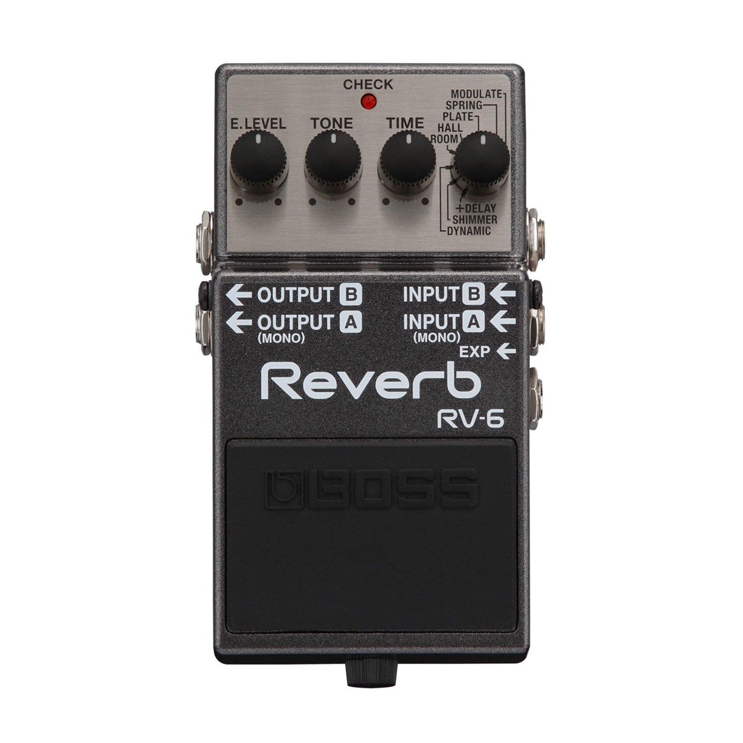 BOSS RV-6 Reverb Effektpedal - BORG SOUND