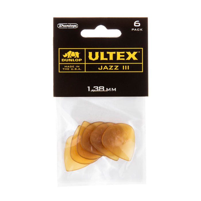 Dunlop 427P1.38 Ultex Jazz III-6/PLYPK Borg Sound