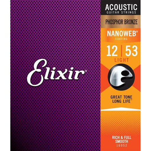 Elixir strenge til western-guitar Nanoweb - BORG SOUND