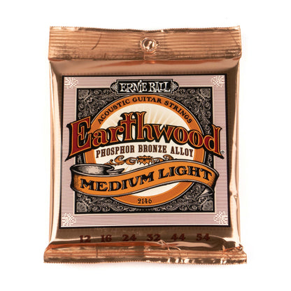 Ernie Ball 2146 Earthwood Medium Light Strenge til Western .012 - .054 - BORG SOUND