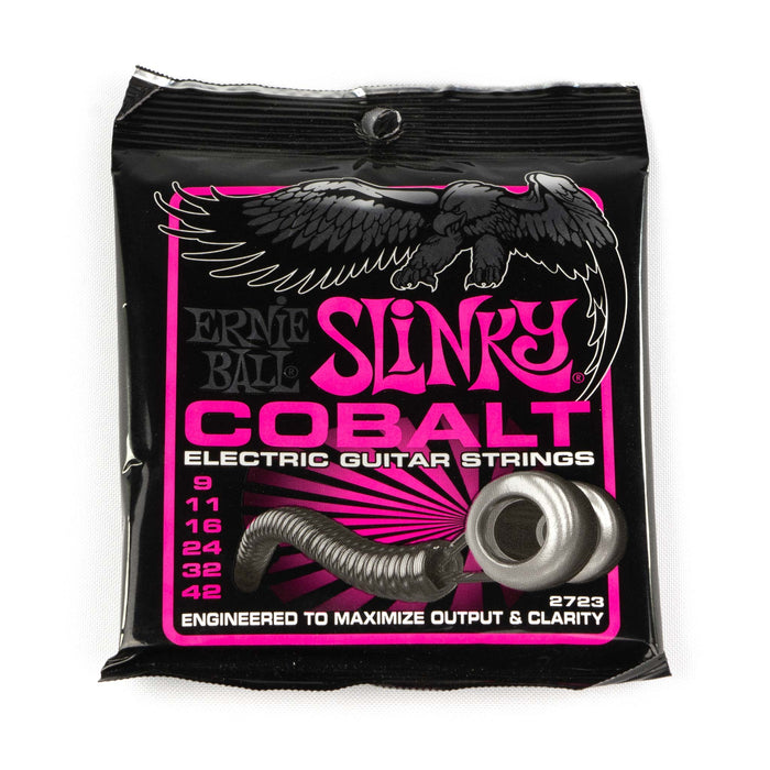 Ernie Ball 2723 Slinky Cobalt Strenge til Elguitar .009 - .042 - BORG SOUND