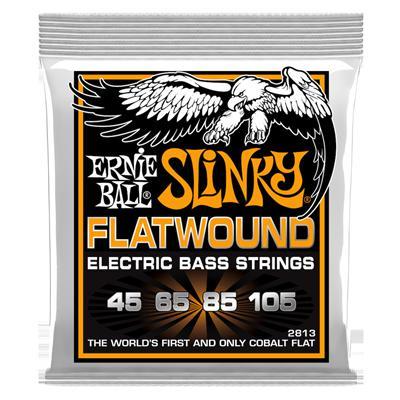 Ernie Ball 2813 Flatwound Hybrid Slinky 45-105 - BORG SOUND