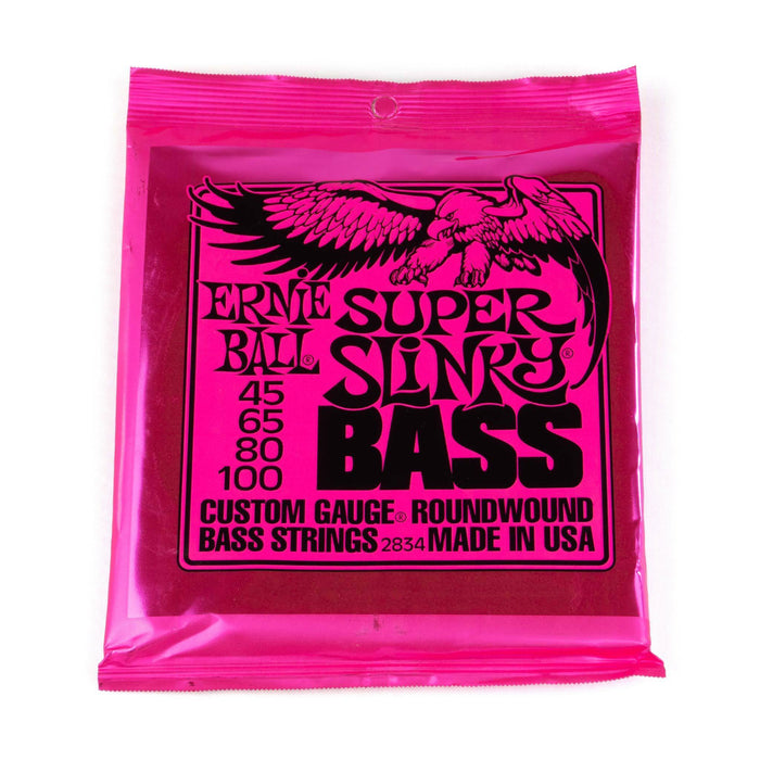 Ernie Ball 2834 Super Slinky Bass Strenge til Bas .045 - .100 - BORG SOUND