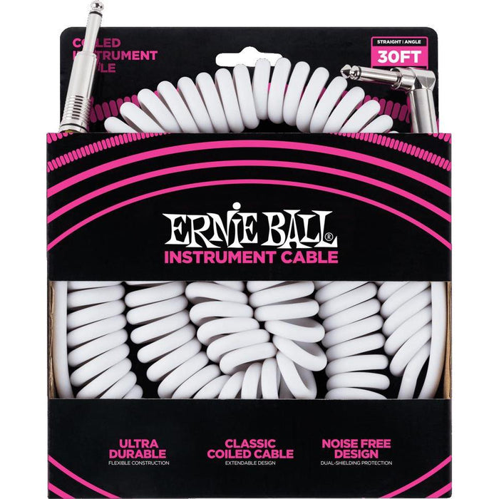 Ernie Ball 6044/6045 Coil Cable - Instrumentkabel 9m