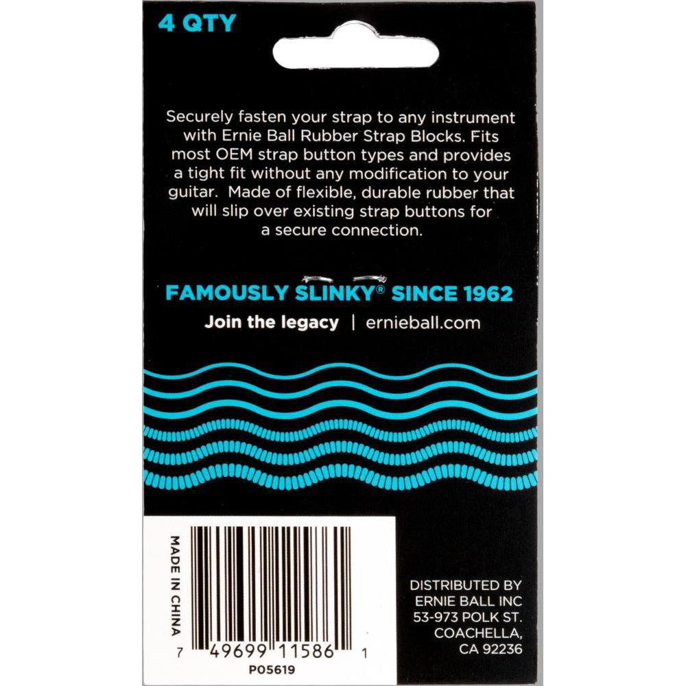 Ernie Ball EB-5619 Strap Blocks (4 pcs.) Blue
