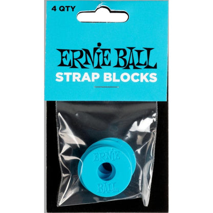 Ernie Ball EB-5619 Strap Blocks (4 pcs.) Blue