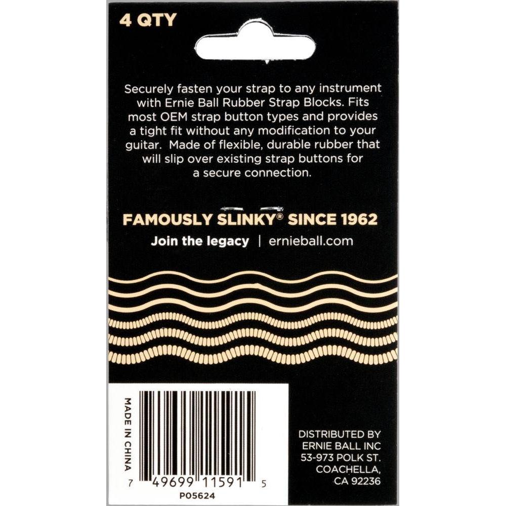 Ernie Ball EB-5624 Strap Blocks (4 pcs.) Cream
