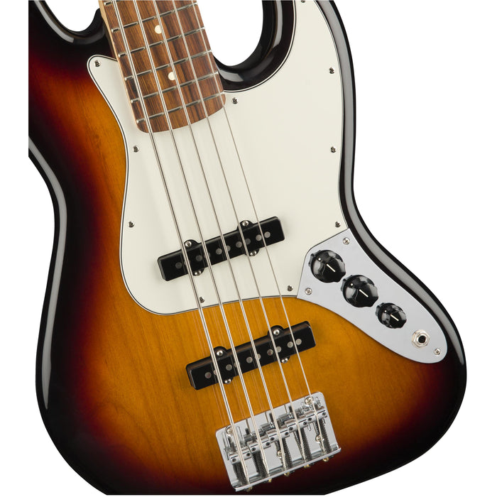 Fender Player Jazz Bass V, Pau Ferro Fingerboard, 3-Color Sunburst