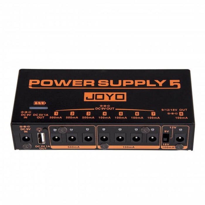 Joyo JP-05 multi-strømforsyning, batteridrevet