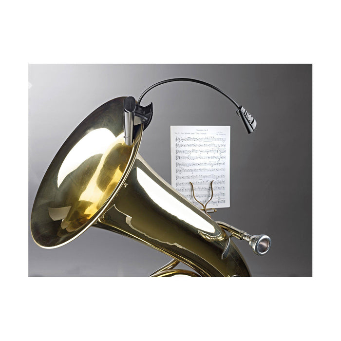 Tal højt Rige Baron K&M 12241 LED-Nodelampe med Svanehals| BORG SOUND