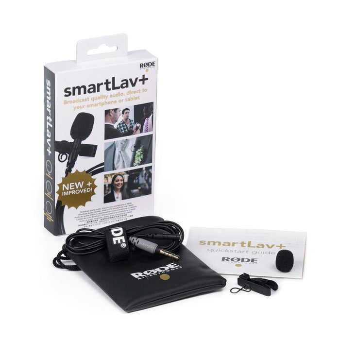 RØDE SmartLav+ Lavalier Mikrofon med 3,5mm TRRS plug