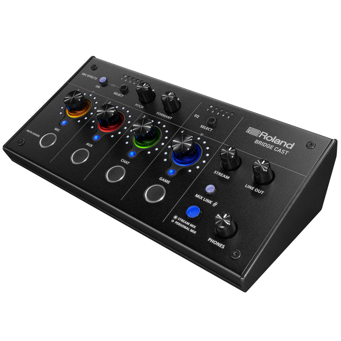 Roland BRIDGE CAST Dual Bus Gaming Audio Mixer