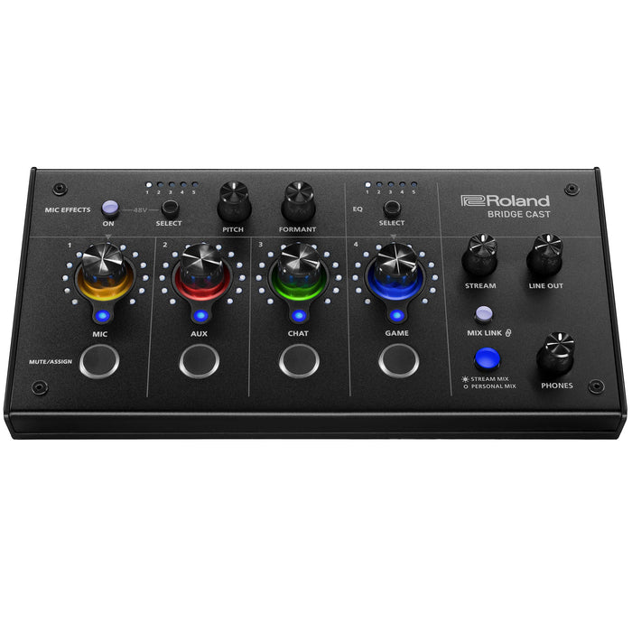 Roland BRIDGE CAST Dual Bus Gaming Audio Mixer