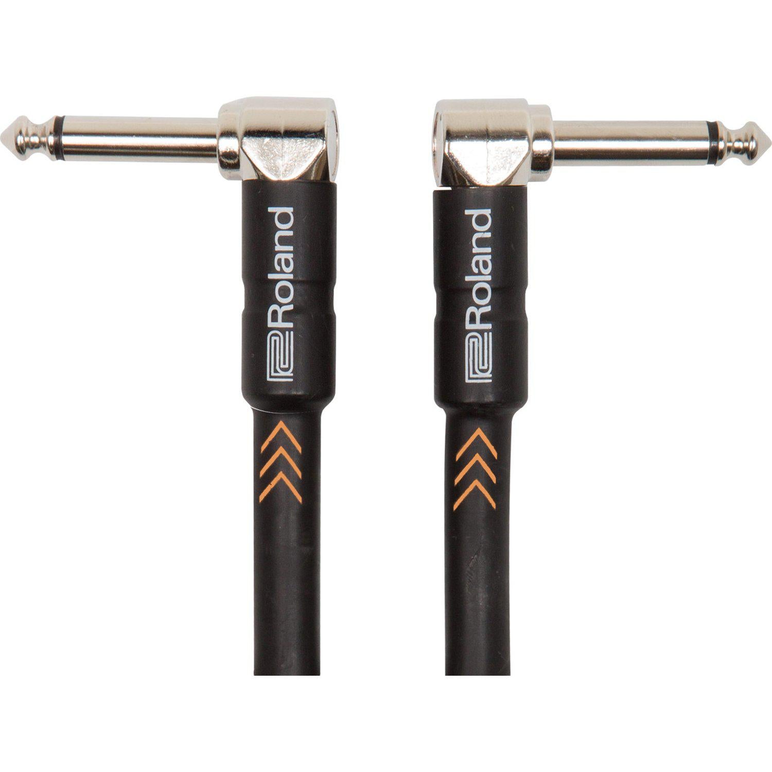 Roland "Black Series" Instrumentkabel 1m Angle - BORG SOUND