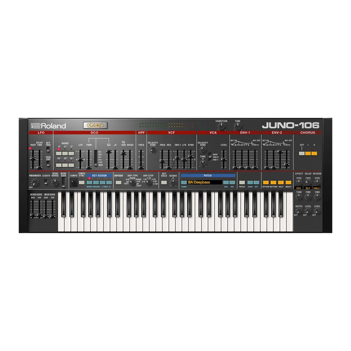 Roland Cloud Juno-106 Software Synthesizer