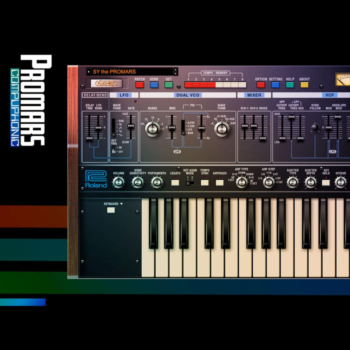Roland Cloud Promars Software Synthesizer
