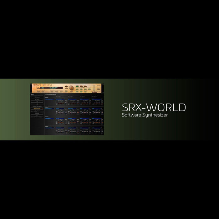 Roland Cloud SRX World Software Synthesizer