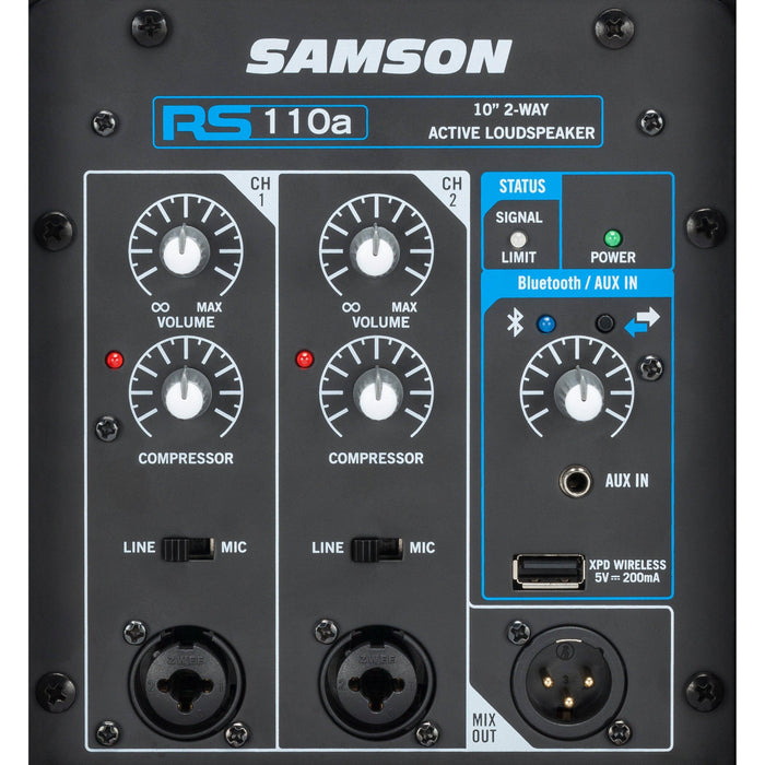 Samson RS110A Active Speaker, 10" 300W