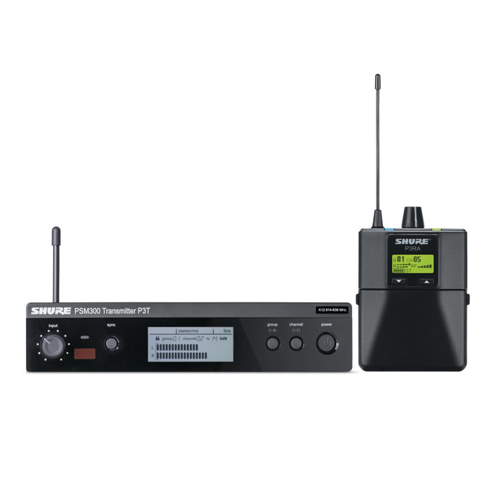 Shure P3TRA PSM300 Trådløst Personal Monitor System
