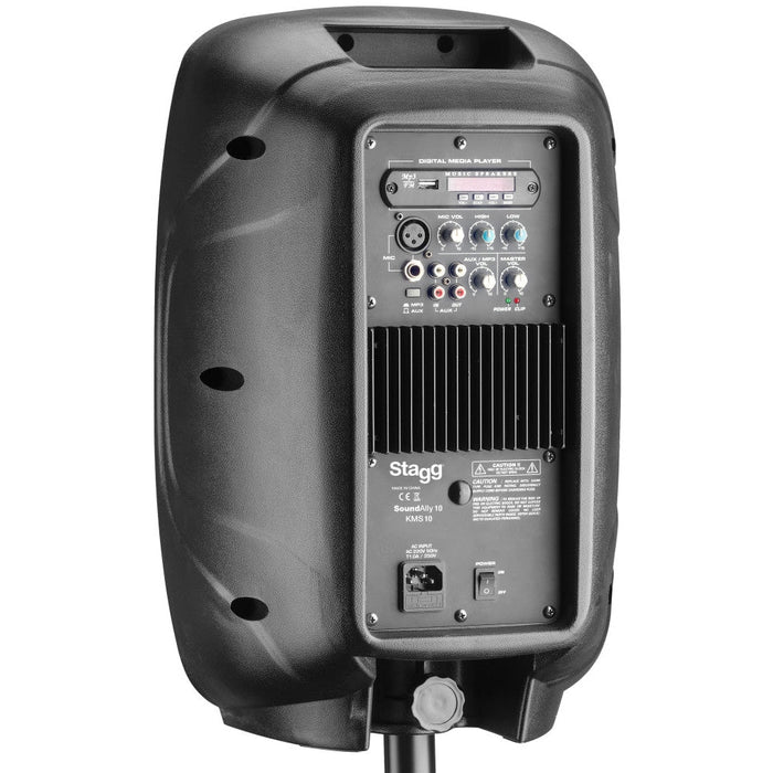 Stagg 10” 2-vejs aktiv højttaler m/ Bluetooth® - 120 Watt