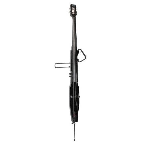 Stagg 3/4 Electric Double Bass With Gigbag, Metallic Black