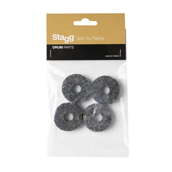 Stagg 4 X bækken filt