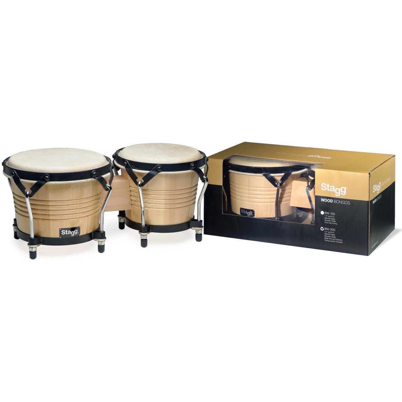 Stagg 7.5" and 6.5" Latin Bongo