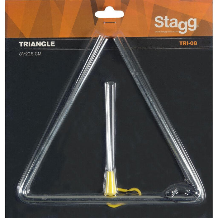 Stagg 8" triangel med slåpind