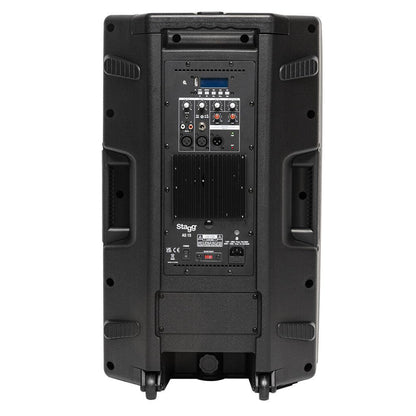 Stagg AS15B EU Aktiv Højttaler med batteri og trådløse mikrofoner