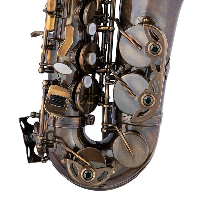 Stagg AS218S Eb alt saxofon, vintage lak
