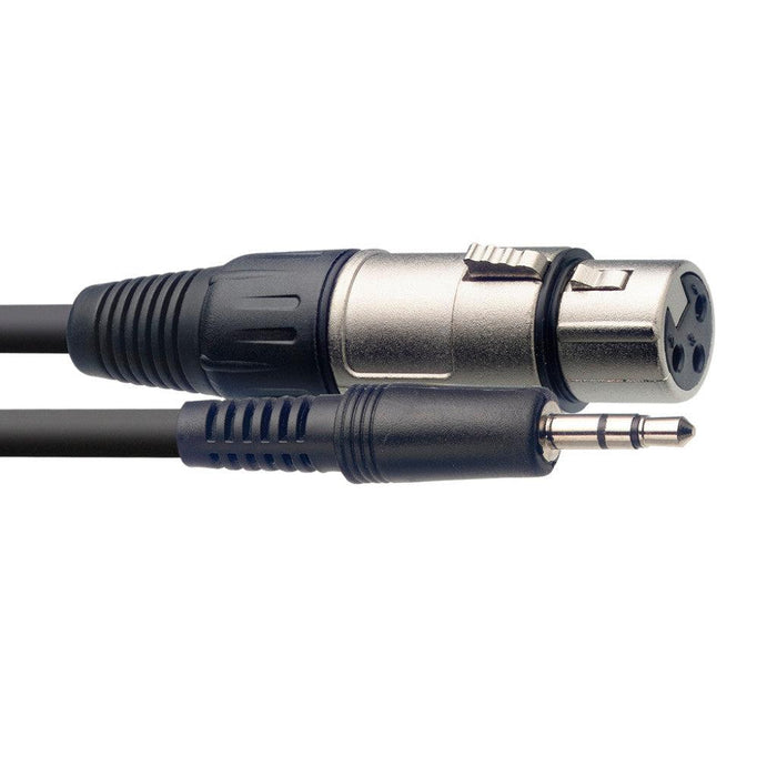 Stagg Audio kabel, XLR/Mini Jack (F/M), 3 m