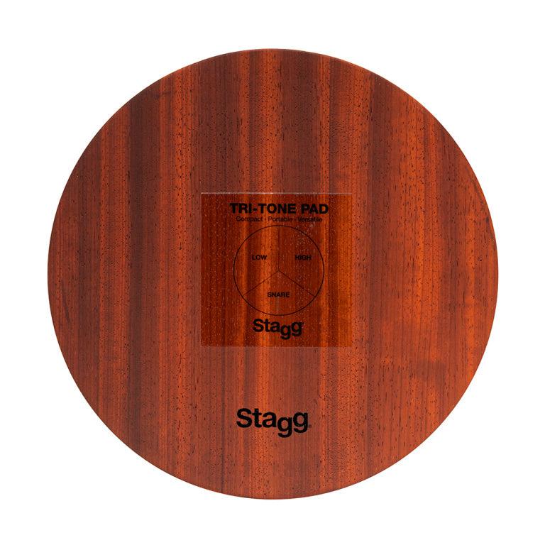 Stagg CAJ-TRIPAD Tri-Tone Pad med taske