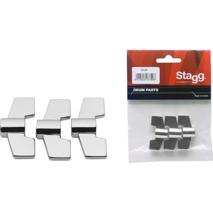 Stagg Generic M8 Wing Nuts (3 Pieces)