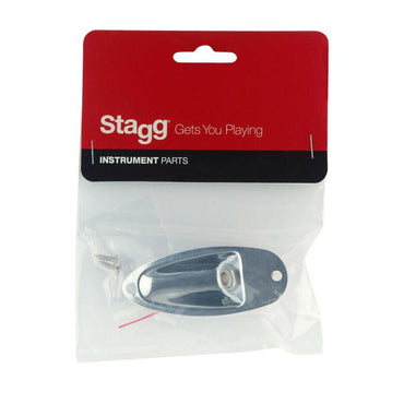 Stagg Jack input til S type elektrisk guitar, Chrome