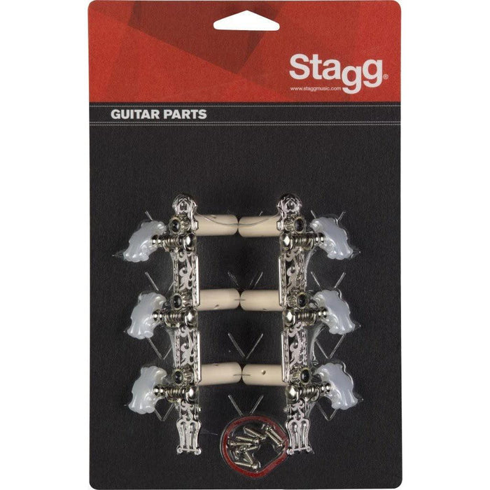Stagg KG356 3L+3R mekanikker til klassisk guitar